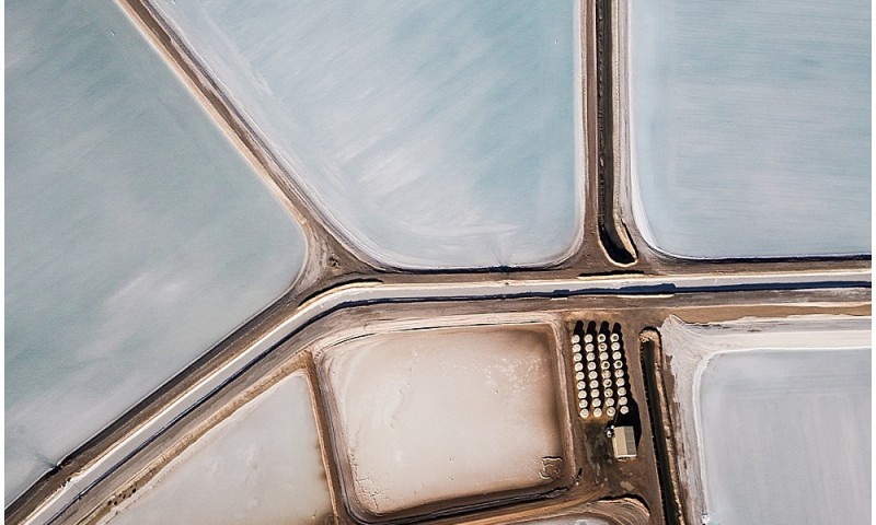 Salt Flats Aerial Photography