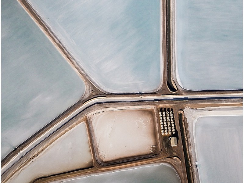 Salt Flats Aerial Photography