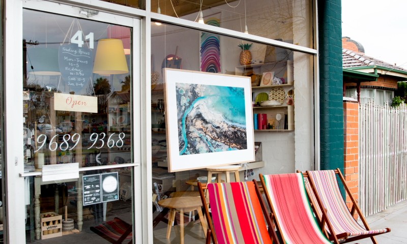 framed photography print instore melbourne