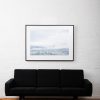 Framed ‘Falling Glacier’ Art Print