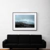 Framed “Waves Below” Art Print