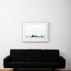 CTung Iceberg Art Print