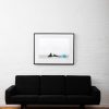 Framed ‘Iceberg’ Art Print