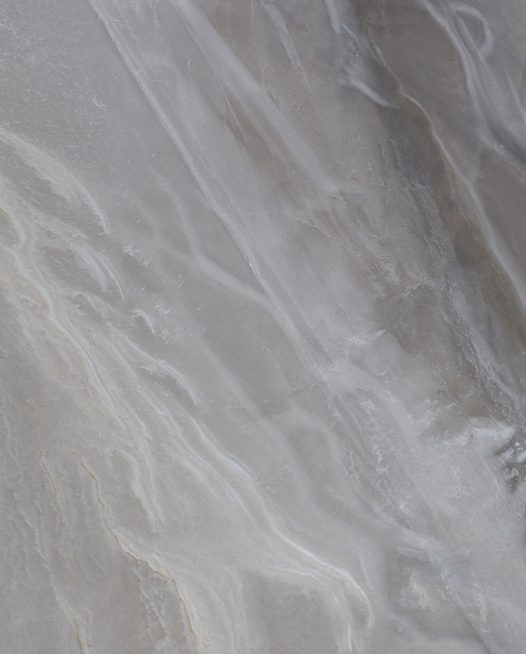 An aerial photo of inland Australian landscape in grey, brown colour.