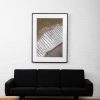 Framed ‘Brush Strokes’ Art Print