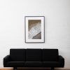 Framed ‘Brush Strokes’ Art Print